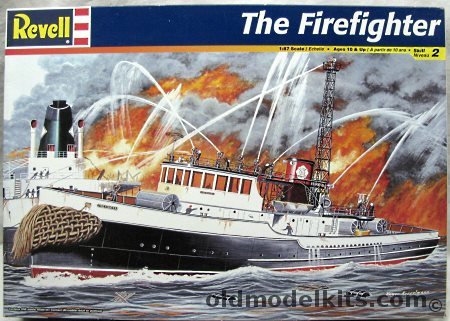 Revell 1/87 The Firefighter - Harbor Fire Boat, 85-5029 plastic model kit